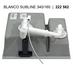 BLANCO SUBLINE 340/160-U, SILGRANIT, greystone, with drain remote control, Bowl left, 600 mm min. cabinet size